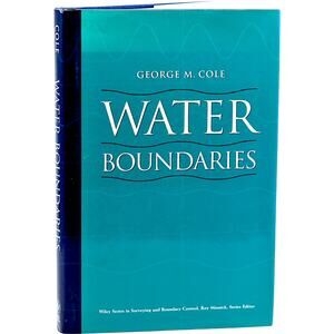 Water Boundaries by George M Cole Hardcover Book